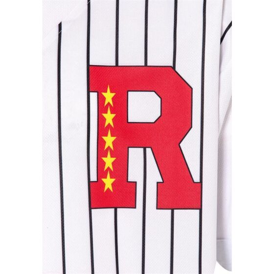 Red Bridge Mens Jersey T-Shirt White-Black S