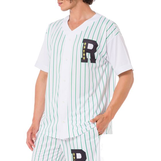 Red Bridge Mens Jersey T-Shirt White-Green XXL