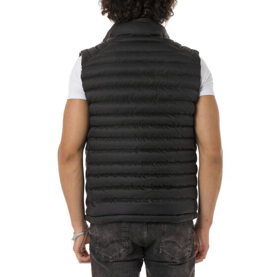 Red Bridge Mens vest with stand-up collar Bubble Vest