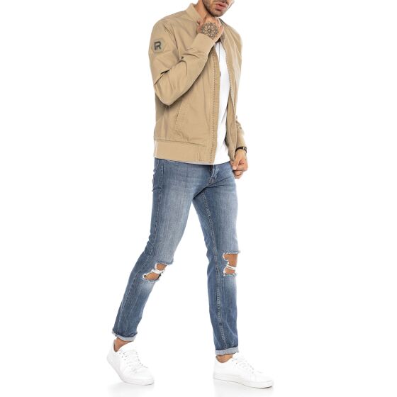 Red Bridge Mens jacket between-seasons jacket bomber jacket college jacket basic