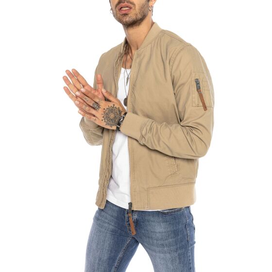 Red Bridge Mens jacket between-seasons jacket bomber jacket college jacket basic