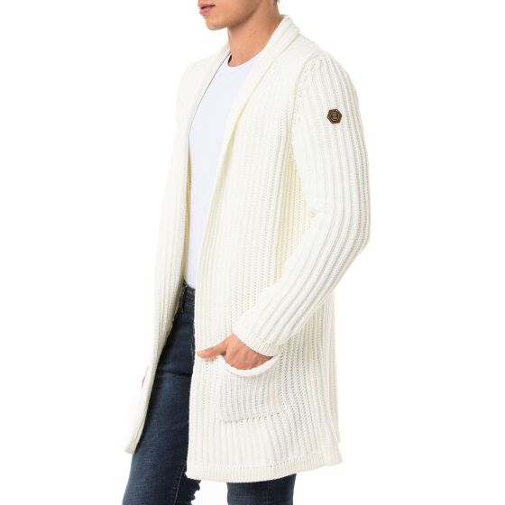 Red Bridge Herren Cardigan Strickjacke Long Cut