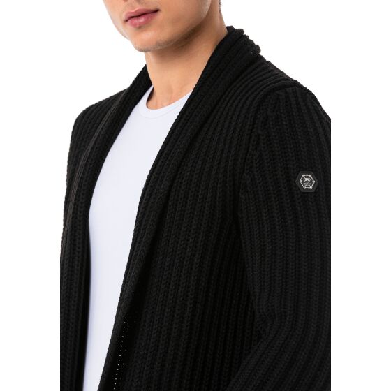 Red Bridge Herren Cardigan Strickjacke Long Cut