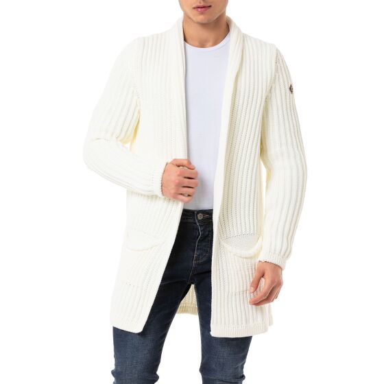 Red Bridge Herren Cardigan Strickjacke Long Cut