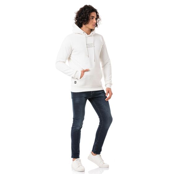 Red Bridge Mens Pullover Hoodie Hard 2 Handle