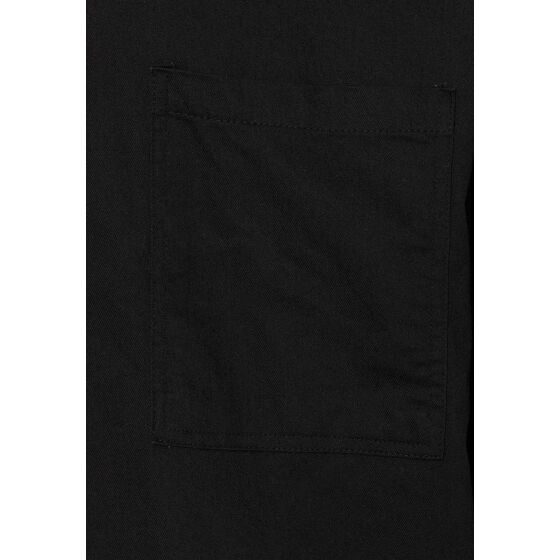 Red Bridge Mens Shirt Premium Denim Oversized Wide Cut Black M