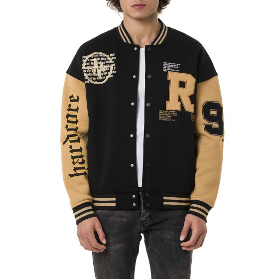 Red Bridge Mens College Jacket Hardcore