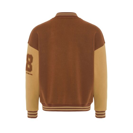 Red Bridge Herren College-Jacke Hardcore Braun S