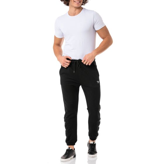 Red Bridge Mens Button Up Joggers