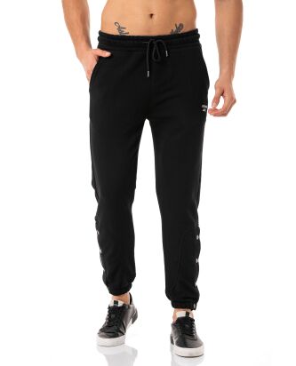 Red Bridge Mens Button Up Joggers