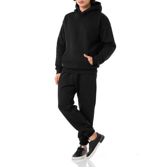 Jogginganzug Sweat Suit Set Hoodie und Hose Premium Loose-Fit