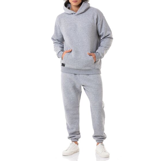 Red Bridge Mens Jogging Suit Sweat Suit Set Hoodie Pants Premium Loose-Fit