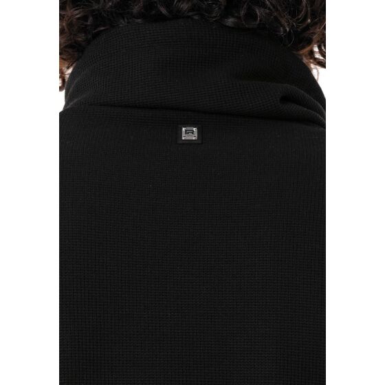 Red Bridge Herren Pullover mit hohen Schalkragen Schwarz S