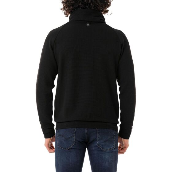 Red Bridge Herren Pullover mit hohen Schalkragen Schwarz XXL