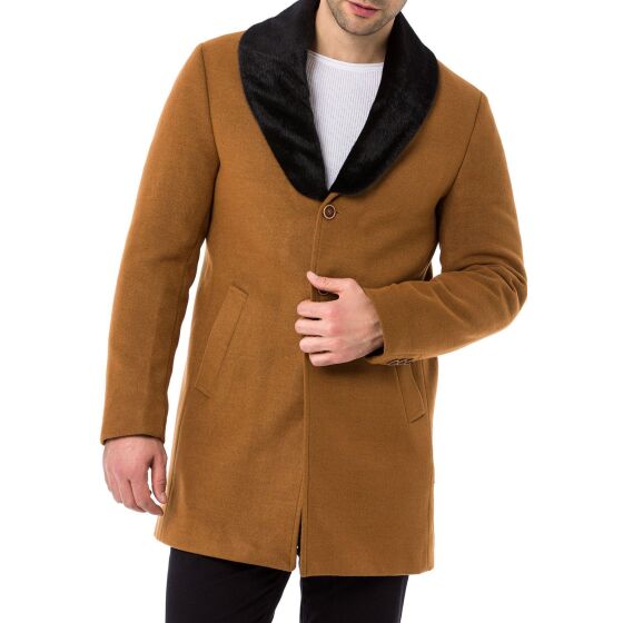 Red Bridge Herren Jacke Trenchcoat Mantel Braun 3XL