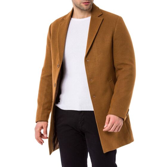 Red Bridge Herren Jacke Trenchcoat Mantel Braun 3XL