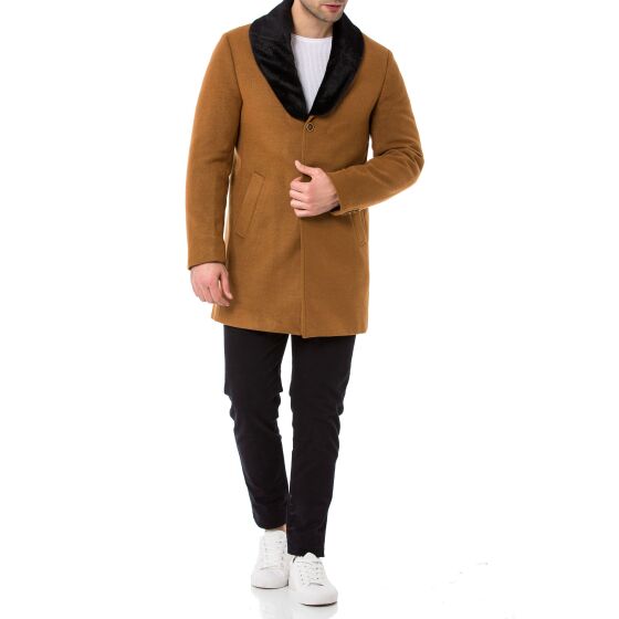 Red Bridge Herren Jacke Trenchcoat Mantel Braun 3XL