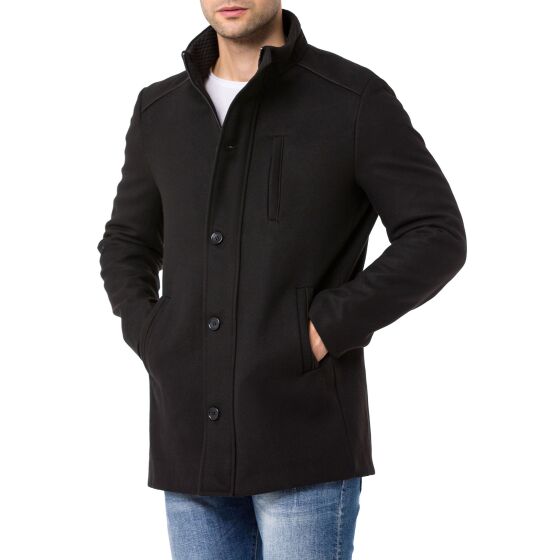 Red Bridge Mens Jackets Trench Coat Overcoat