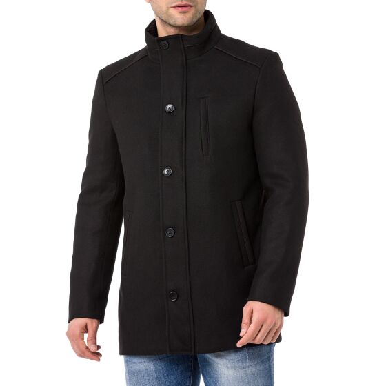 Red Bridge Mens Jackets Trench Coat Overcoat