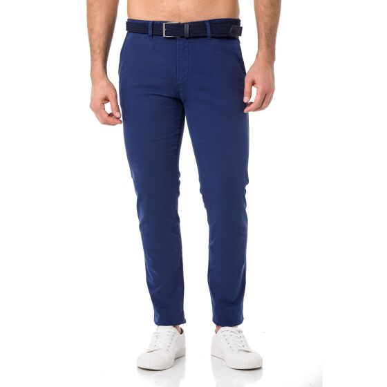 Chino Hose Pants mit Gürtel