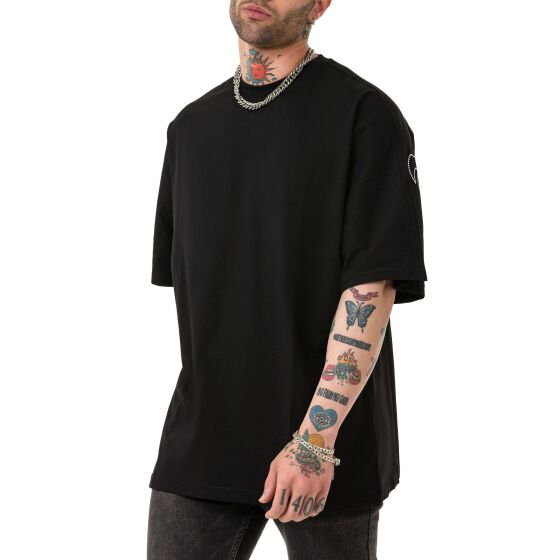 Red Bridge Men T-Shirt Around Oversized Shirt