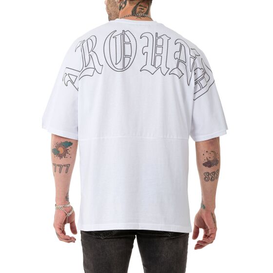 Red Bridge Men T-Shirt Around Oversized Shirt