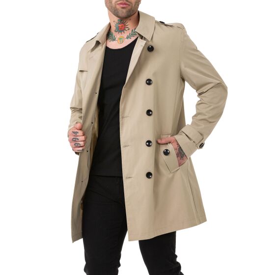 Red Bridge Herren Mantel Trenchcoat Jacket