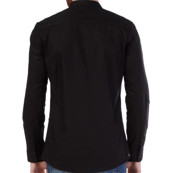 Red Bridge Mens Just Zip Shirt black