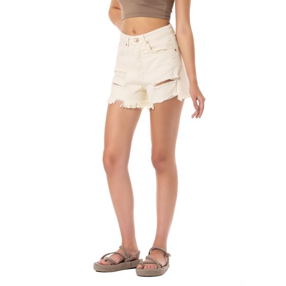 Red Bridge Womens Frayed Shorts