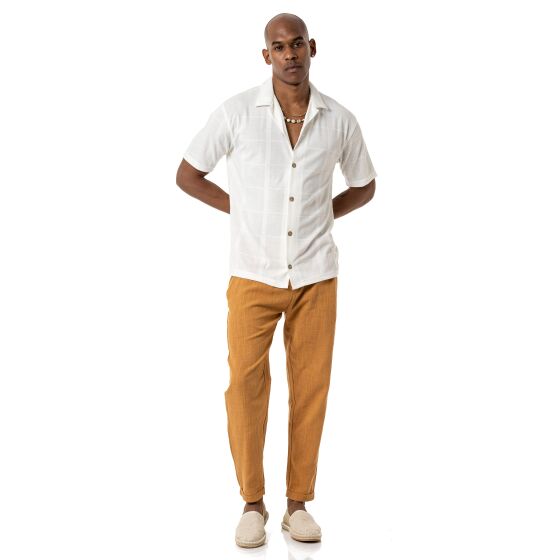 Red Bridge Men Linen Pants