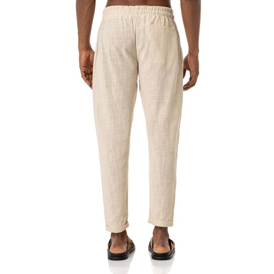 Red Bridge Men Linen Pants Beige L
