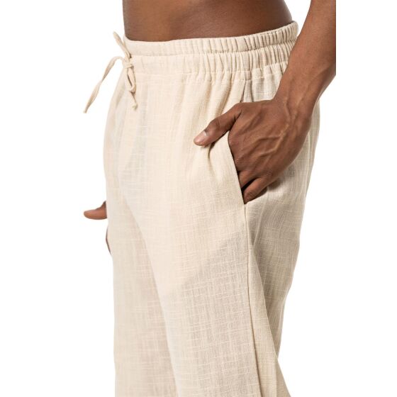 Red Bridge Men Linen Pants Beige L