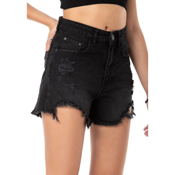 Red Bridge Damen Shorts Hot-Pants Frayed