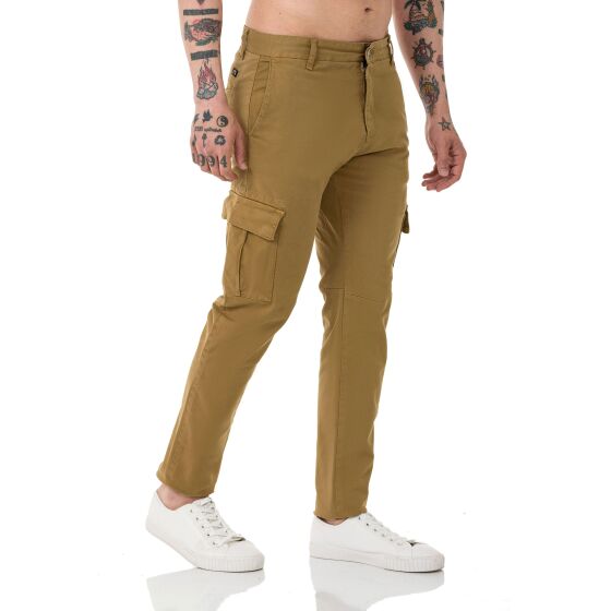 Red Bridge Herren Chino Cargo Hose Basic