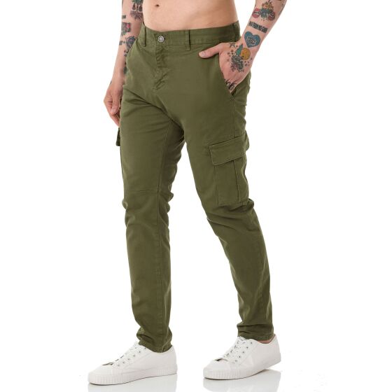 Red Bridge Herren Chino Cargo Hose Basic