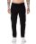 Red Bridge Herren Chino Cargo Hose Basic Schwarz W38 L34