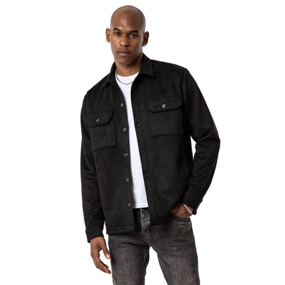 Wildlederlook Hemdjacke