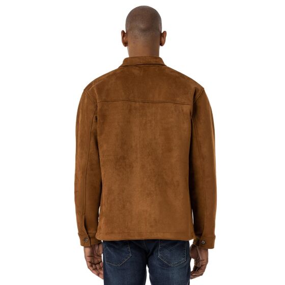Wildlederlook Hemdjacke