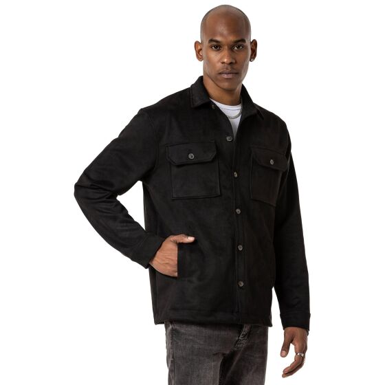 Wildlederlook Hemdjacke