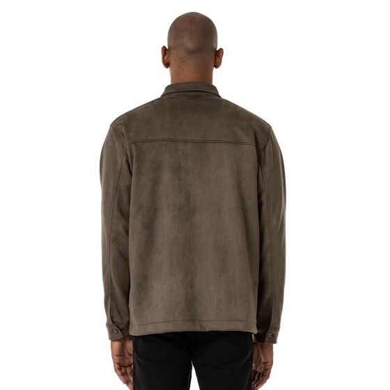 Wildlederlook Hemdjacke
