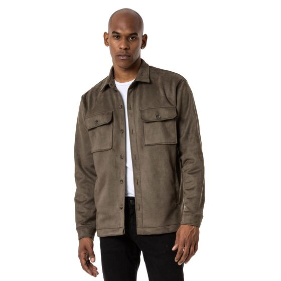 Wildlederlook Hemdjacke