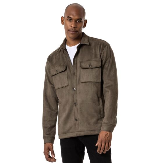 Wildlederlook Hemdjacke