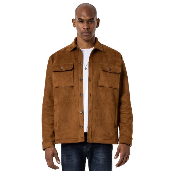 Wildlederlook Hemdjacke