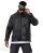 Red Bridge Herren Kunst-Lederjacke Übergangsjacke Schwarz M