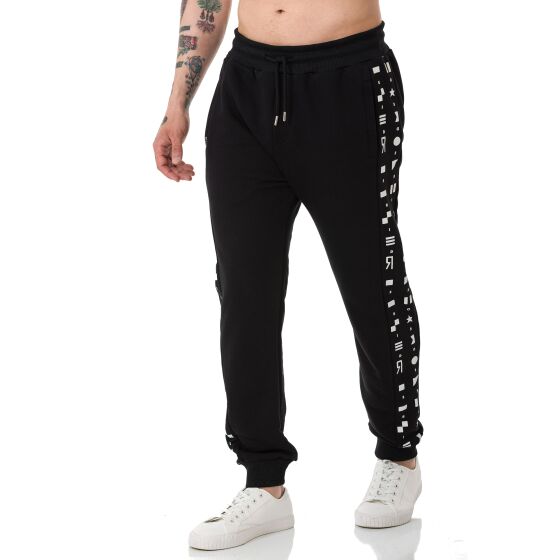 Red Bridge Herren Jogginghose Freizeithose Geometric shapes