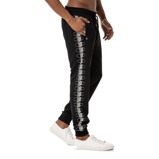 Red Bridge Herren Jogginghose 3D-R Schwarz L
