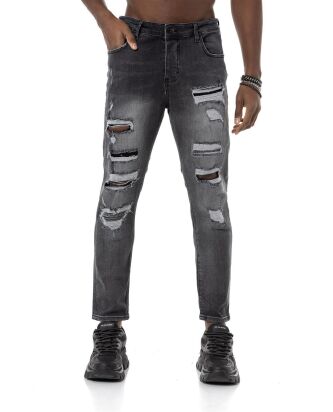 Red Bridge Mens Denim Jeans Anthracite  W29 L32