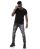 Red Bridge Herren Jeanshose Denim Pants Destroyed-Look Anthracite  W29 L32