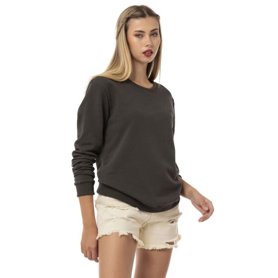 Red Bridge Womens Crew-neck Sweatshirt Pullover Premium Basic