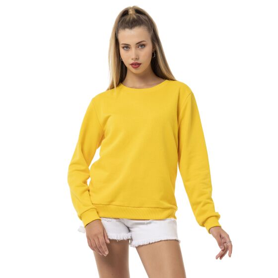 Red Bridge Womens Crew-neck Sweatshirt Pullover Premium Basic